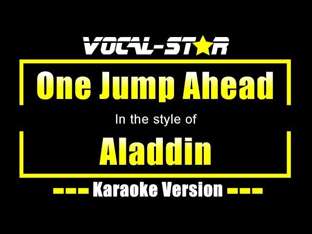 Aladdin - One Jump Ahead | With Lyrics HD Vocal Star Karaoke 4K