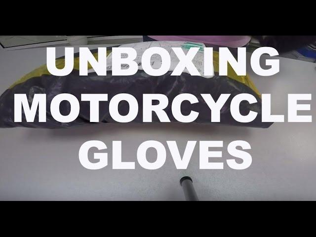 UNBOXING- Furygan Motion Lab motorcycle gloves!!