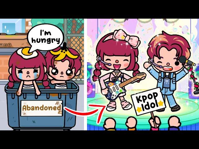 From Poor to Famous K-pop Idols  Toca Life World | Toca Boca