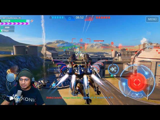 TENEMOS A FAFNIR EN EL HANGAR + PILOTO LEGENDARIO + X4 ARMAS SKADI *WAR ROBOTS* | Guillerwoo_95