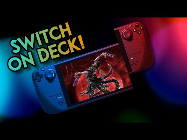 「Nintendo Switch Emulation on Steam Deck」