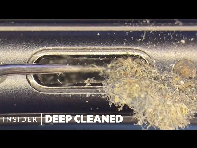 How Every Opening On An iPhone Is Cleaned | Deep Cleaned | Insider