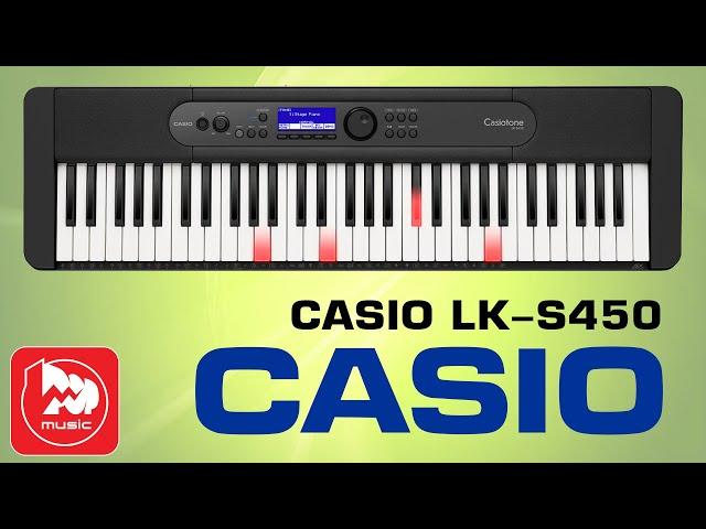 [Eng Sub] Casio LK-S450 - portable keyboard with key lightning