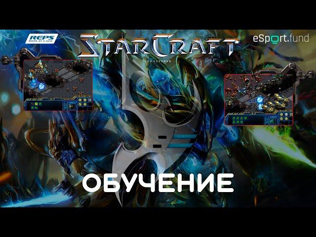 StarCraft: Remastered - Обучение протоссов. Урок 1. Разбираем стандартный билд (+1air, +1ground).
