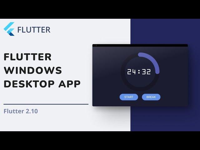 Build a Windows Desktop app with Flutter