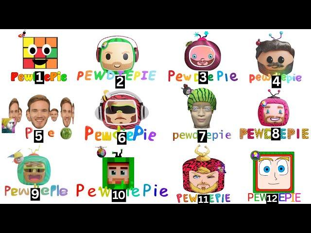 BEST PewDiePie Cocomelon Intro - MEGA Compilation