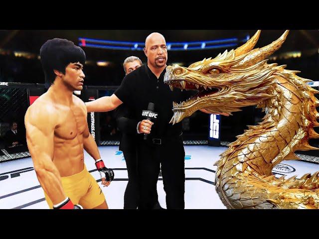 UFC 4 I Bruce Lee vs  Dragon Tamer EA sports UFC 4