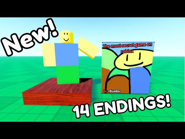 Roblox's Most Secret Game (All 13 Endings!)