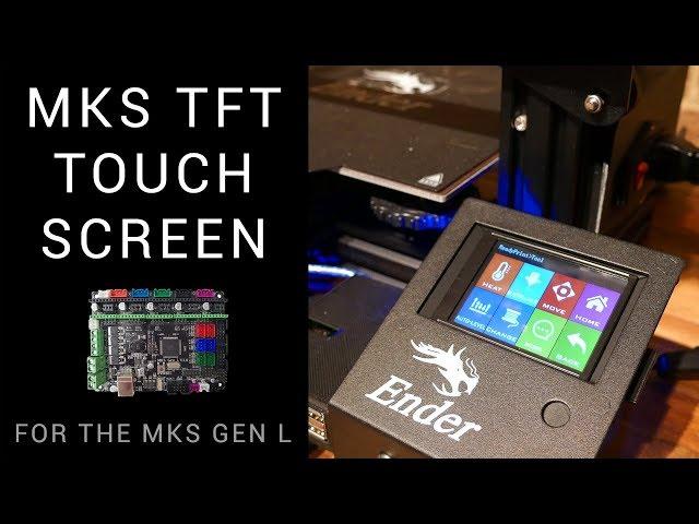 MKS TFT28 touch screen on the Ender 3