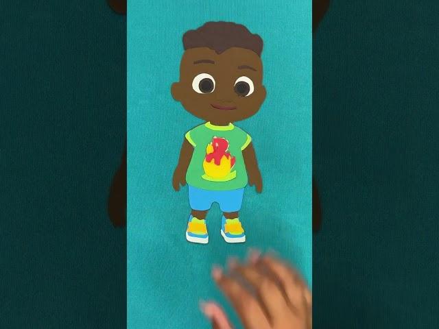 Crafting Cody Full Body Crafts! DIY Baby Cody 1-2-3! #shorts #cocomelon #DIY #Crafts #CodyTime #Cody
