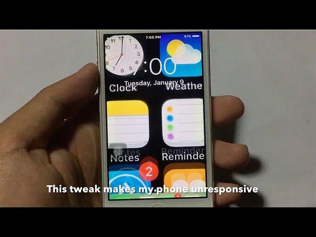 How To Remove Bad Cydia Tweak (H3lix iOS 10.3.3)