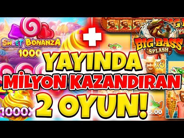 Sweet Bonanza 1000X Yeni Oyun | Big Bass Splash  Milyon Kazanç   Slot Kazançları Max Kazançlar