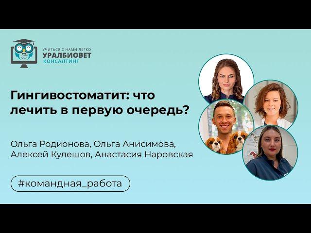 Гингивостоматит: что лечить в первую очередь? А.Кулешов, О.Родионова, О.Анисимова, А.Наровская