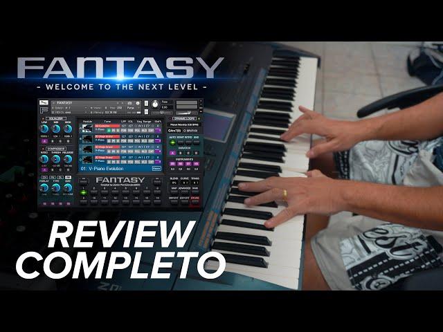 FANTASY for KONTAKT (DEMO SOUNDS) by TIAGO MALLEN @JuniorPorciuncula #kontakt #tecladista