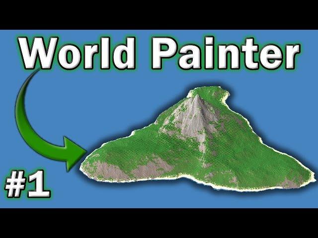 ️ World Painter Tutorial - #1 -  How to Make Custom Maps in Minecraft