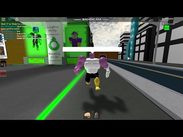 Thanos Gamepass In Roblox Ben 10 Simulator