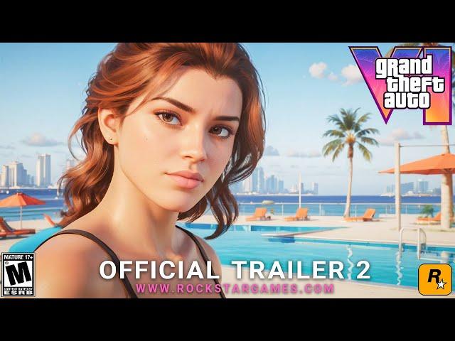 GTA 6 Official Trailer 2 - Release Date CONFIRMED | GTA 6 Trailer 2 Reveals