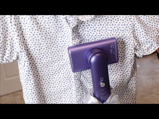 Steamer Review | Handheld Travel Steamer for Fabric Clothing Wrinkles Lightly 15s Fast Heat-up