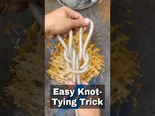 How to Tie a Knot Without Loose Ends #knot #rope #technique
