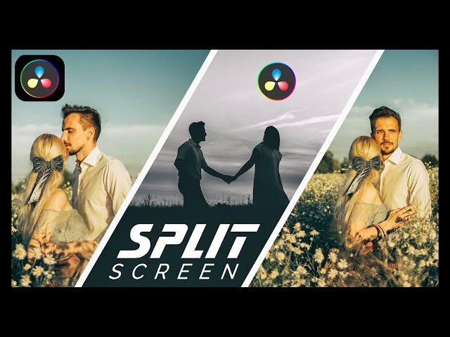 How to Edit Split Screen Video in Davinci Resolve 18.5 