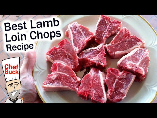 Best Lamb Loin Chops in a Skillet