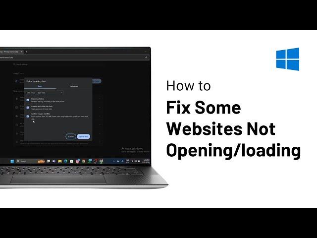 How to Fix Some Websites Not Loading/Opening in Any Browser Issue  Windows 10