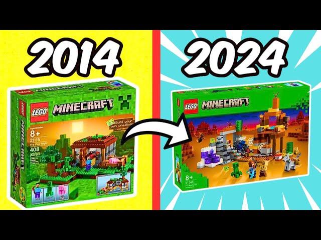 The BEST LEGO Minecraft Set from Every Year...