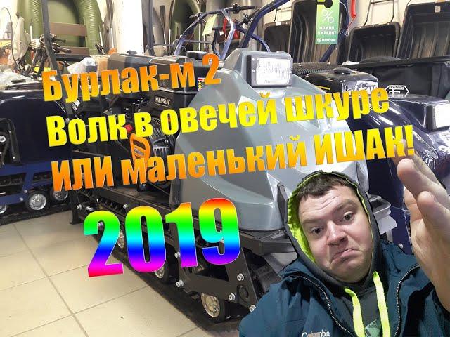 Бурлак-М2  20 л,с  2019 обзор от колхозника!