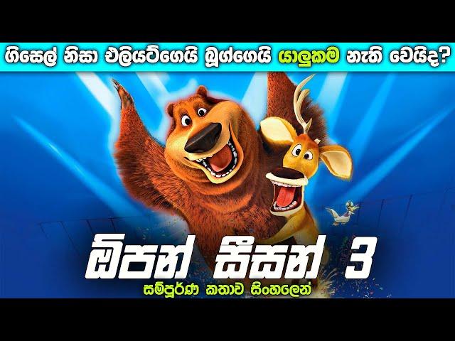 "හොදම යාලුවෝ දෙන්නා වෙන් වෙයිද?" | "Open Season 3" (2010) in Sinhala Movie Review |