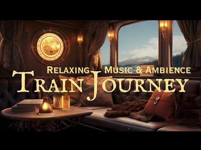 (NO MID-ROLL ADS) Train Ambience & Relaxing Piano Playlist | Perfect for Sleep, Relaxation, Reading