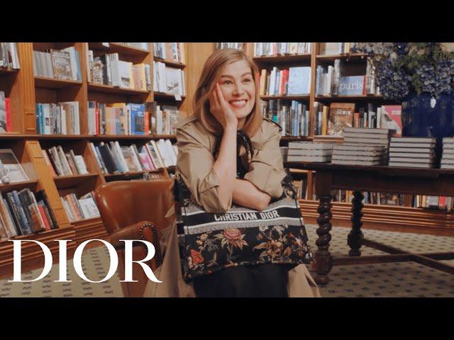 The Dior Book Tote Club with Rosamund Pike