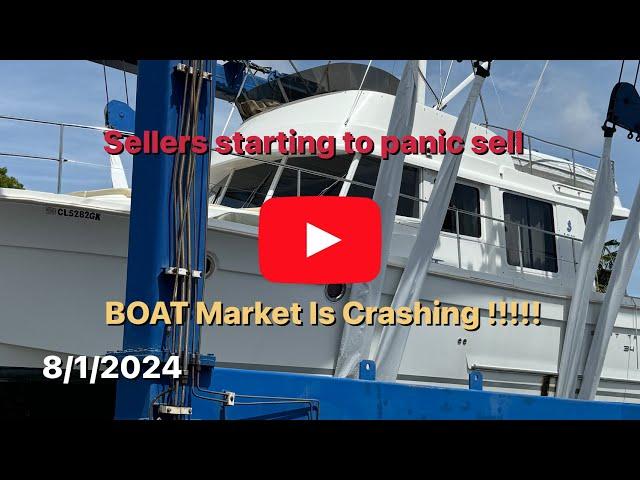 911: No One Expected This! Wow! Boat Market Price Crash is Huge  Panic Selling Has Begun!