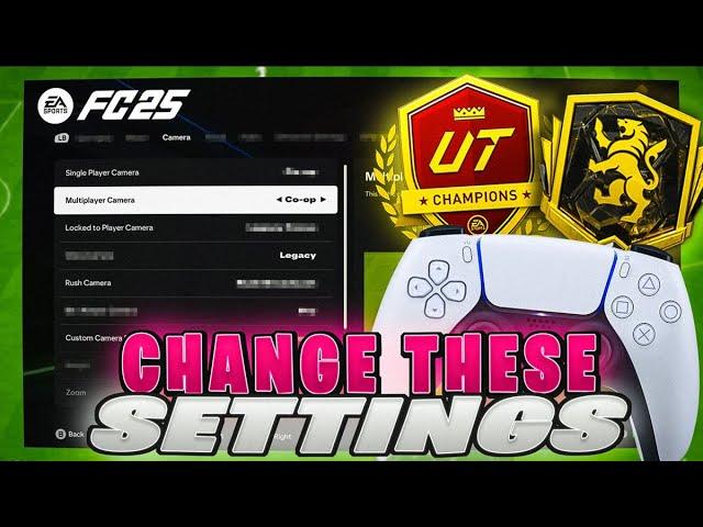 This Setting is MAKING YOU LOSE! - FC25 Best Controller & Camera Settings