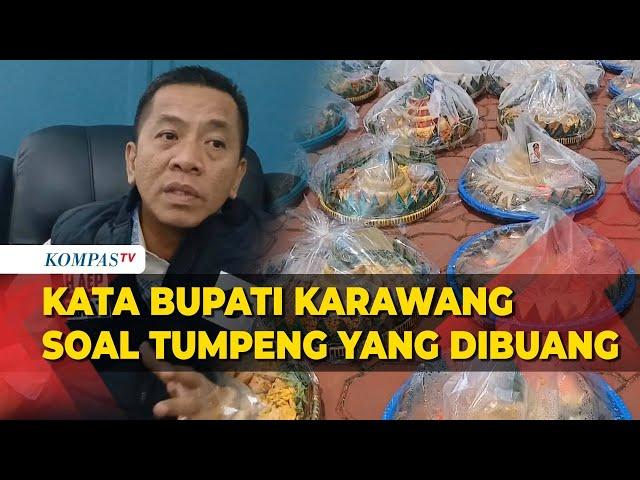 Bupati Karawang Buka Suara soal Tumpeng  yang Dibuang Usai Pecahkan Rekor MURI