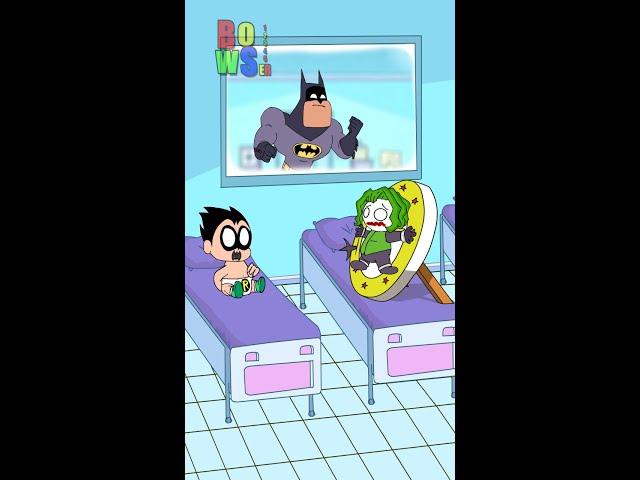 Baby Robin Vs Joker Bowser12345 #teentitansgo #joker #robin #batman #shorts