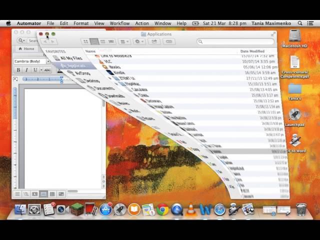 PDF to WORD on Mac | Как конвертировать PDF в WORD (Mac)