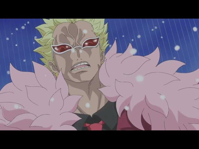 Corazon gets caught by Doflamingo and finally speaks to him again [Dub]