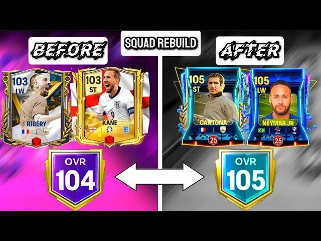 I SOLD MY WHOLE SQUAD AND REBUILD IT WITH 99+ RATED PLAYERS ONLY // EA SPORTS FC MOBILE 24/25