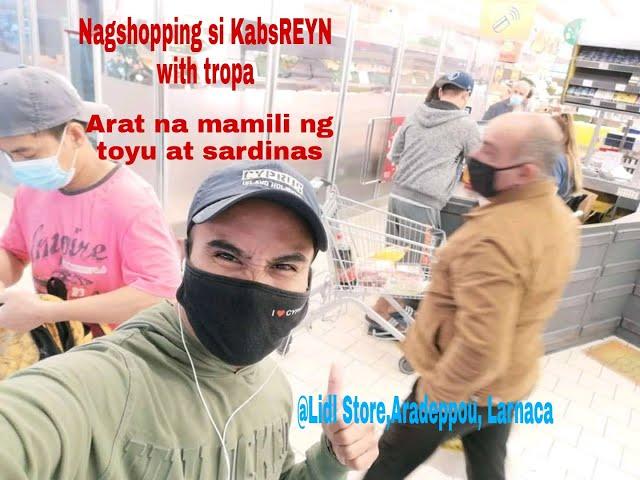 @Lidl Store ng Aradeppou, Larnaca :Dito kaming mga pinoy ofw cyprus bumibili para sa pang araw2