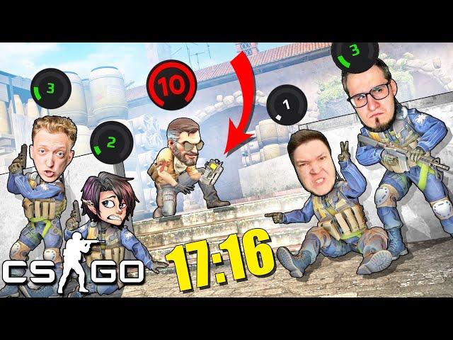 МЫ НЕ ВЕРИЛИ В ЭТО...! САМАЯ ПОТНАЯ КАТКА НА ФЕЙСИТ С ДОПАМИ! ПУТЬ К 10 LVL FACEIT В CS:GO