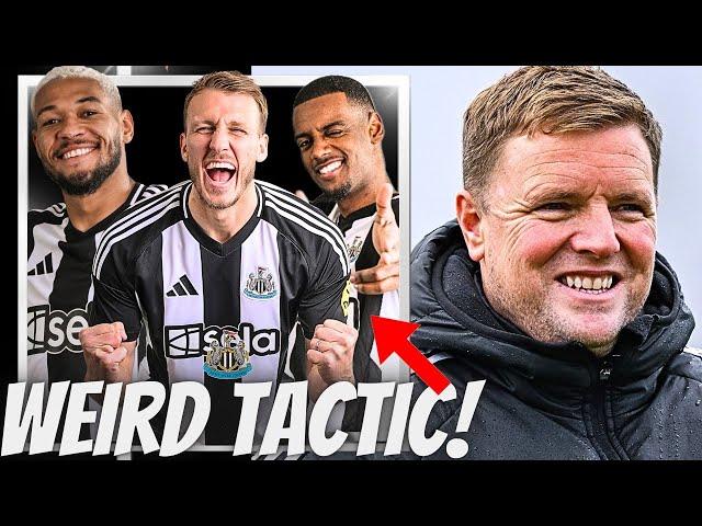 Eddie Howe's Secret GENIUS TACTIC that DESTROYED Liverpool is WEIRD!