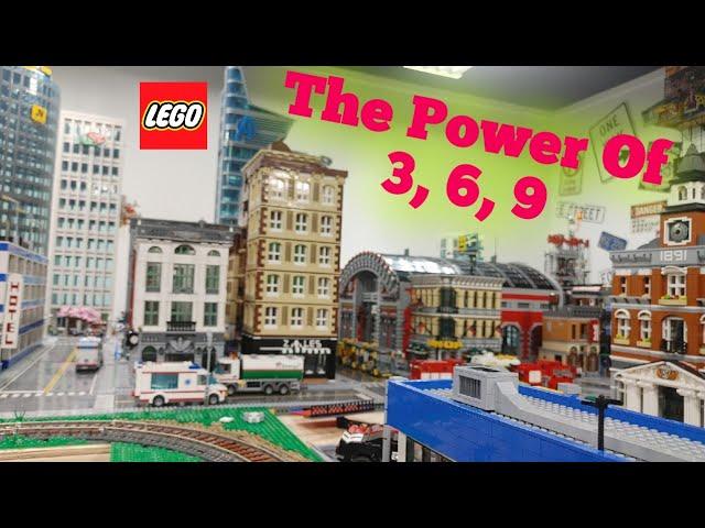 Use the power of 3 6 9 to build lego mocs !