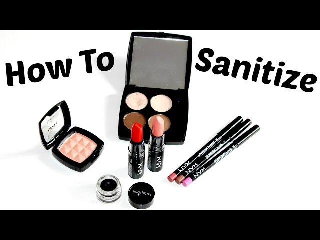 How To: Sanitize Your Makeup | TheMakeupChair