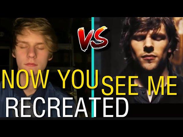 NOW YOU SEE ME opening scene RECREATED