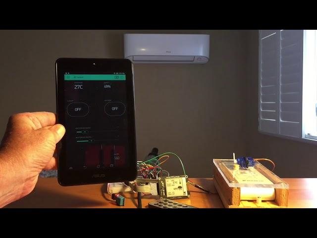 ESP32 and Blynk Air Conditioner Control System