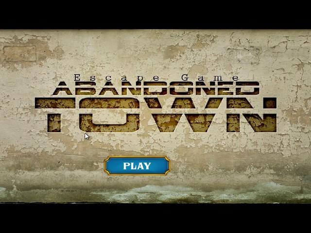 Escape Game Anandoned Town WalkThrough - FirstEscapeGames