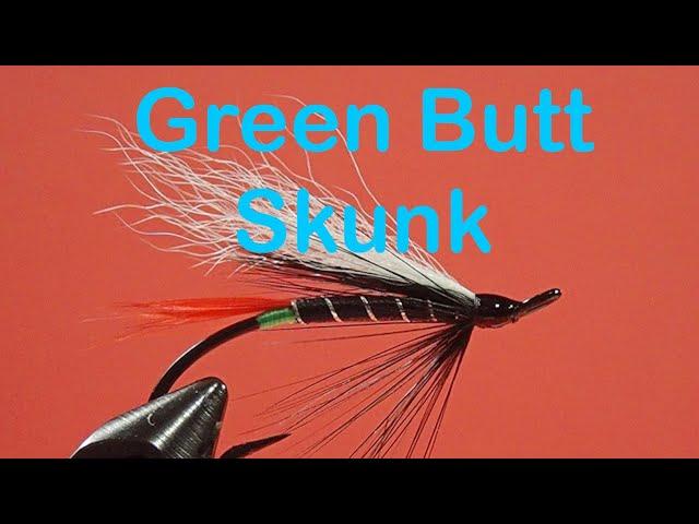 Beginner's Fly Tying Series: Classic Steelhead Flies - the Green Butt Skunk