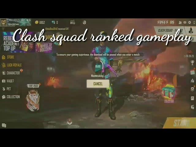 Clash squad ranked gameplay Death Boy Gamer