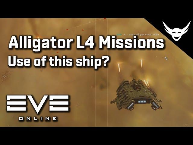 EVE Online - Alligator L4 Missions - Unclear use for PVE?