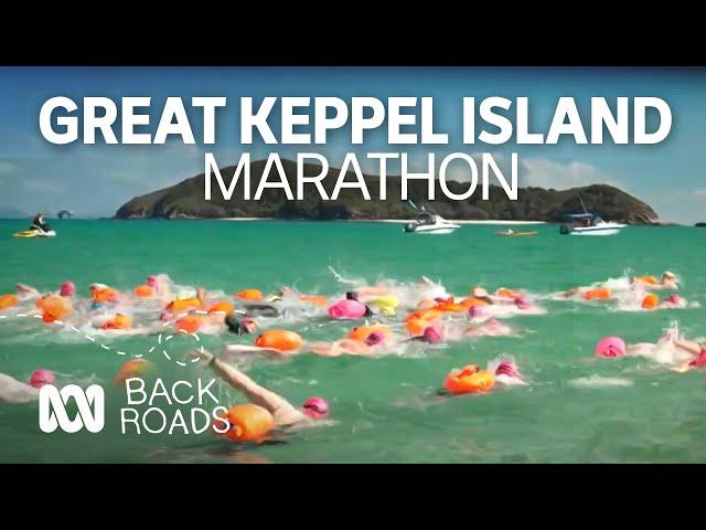 Great Keppel Island, one of the world's most beautiful places to swim a marathon ‍️| Back Roads